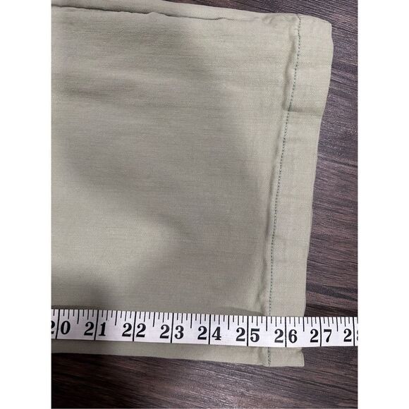 NYDJ Not Your Daughters Jeans Teresa Wide Leg Bamboo green jeans size 8 - Picture 9 of 9